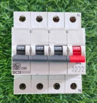 BCH MCB TPN 50A BCHX10TNC50